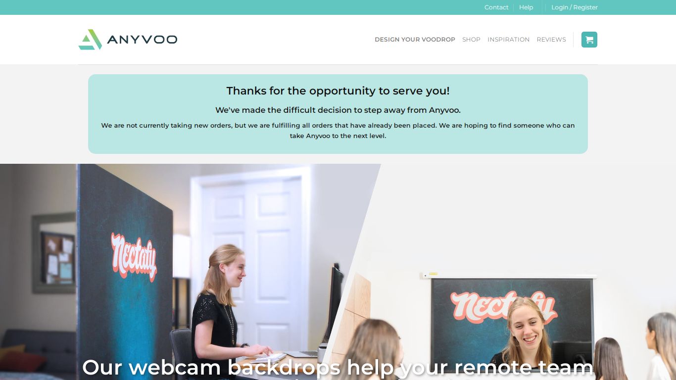 Webcam Backdrops Designed for High Performers - Anyvoo