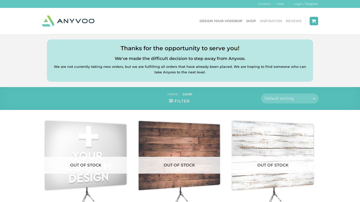 Shop - Anyvoo